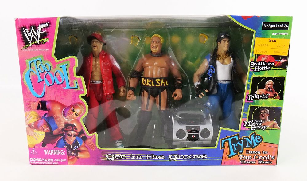 Lot 235: WWF Too Cool Get in the Groove Box Set