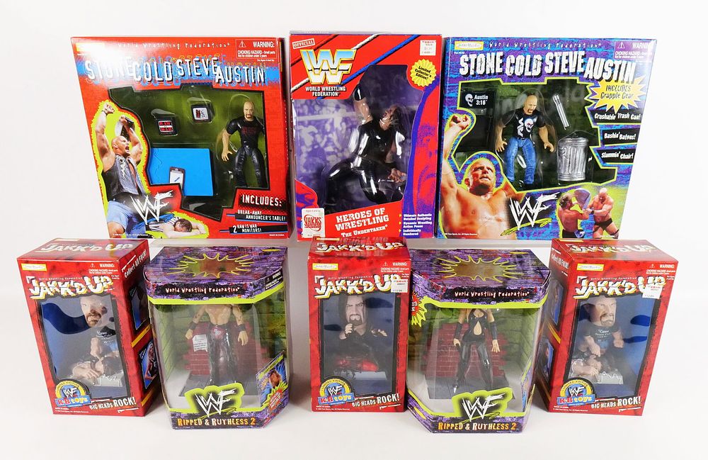 Lot 237: Lot of Wrestling Action Figures
