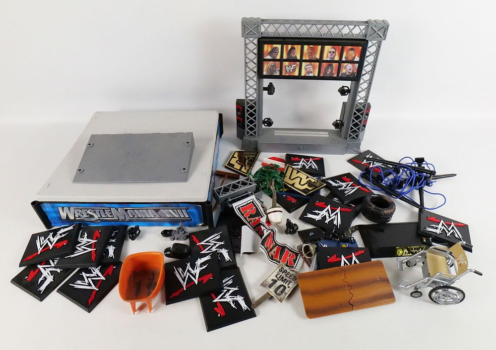 Lot 250: Lot of Wrestling Accessories