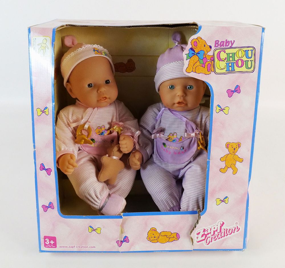 Lot 259: Zapf Creations Baby Chou Chou Baby Doll Set