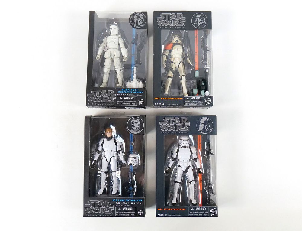 Lot 151: Lot of 4 Star Wars Black Series Action Figures
