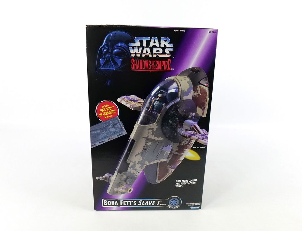 Lot 186: Star Wars Shadows of the Empire Boba Fett's Slave I Vehicle