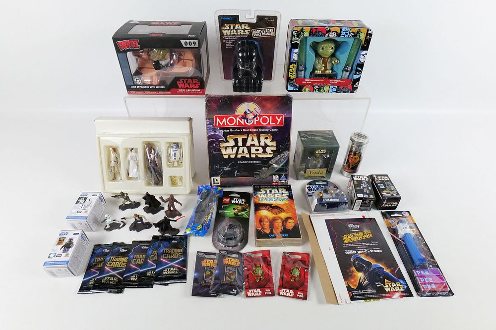 Lot 198: Group Lot of Star Wars Collectibles