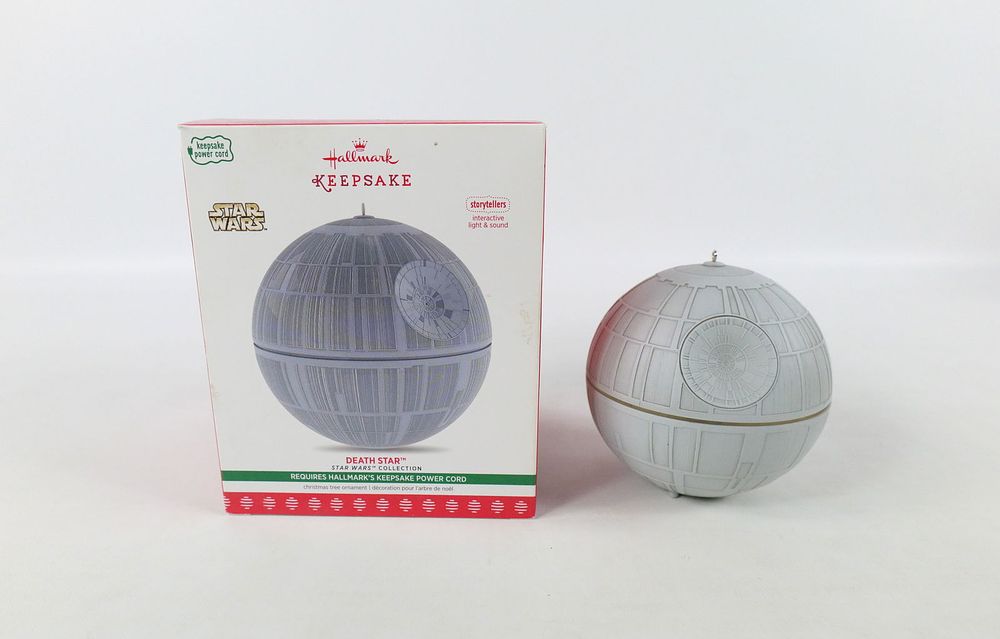 Lot 211: Hallmark Star Wars Death Star Ornament
