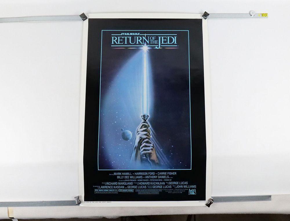 Lot 221: Star Wars Return of the Jedi Original One Sheet Movie Poster