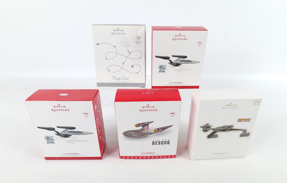 Lot 228: Lot of Hallmark Star Trek Ornaments