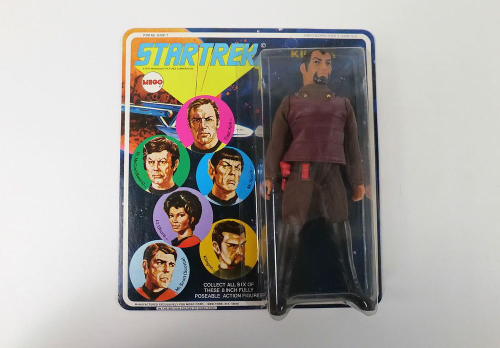 Lot 233: Mego Star Trek Klingon Action Figure