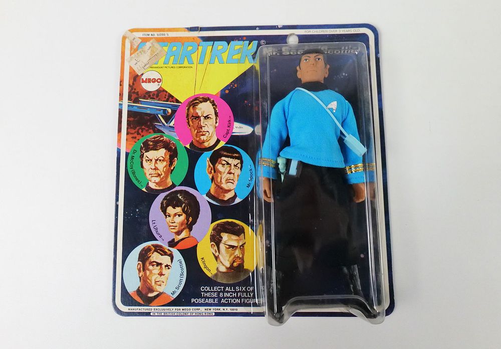 Lot 235: Mego Star Trek Spock Action Figure - Misprint