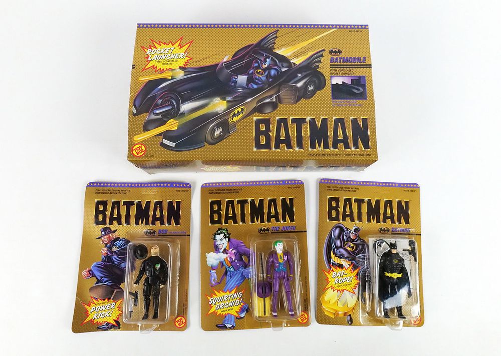 Lot 260: Lot of Vintage Batman Toys