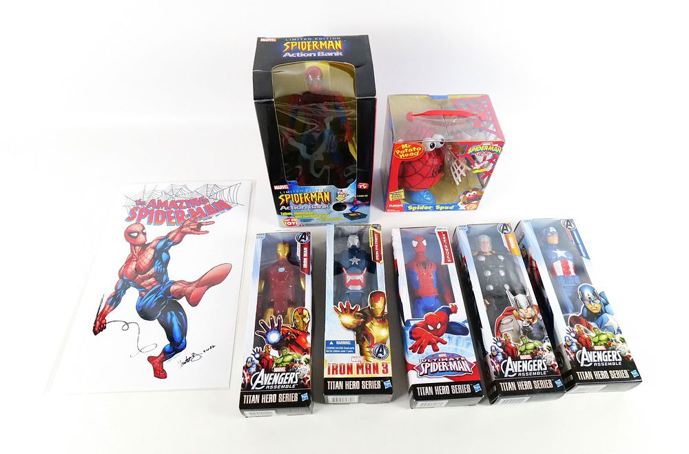 Lot 262: Lot of Marvel Collectibles