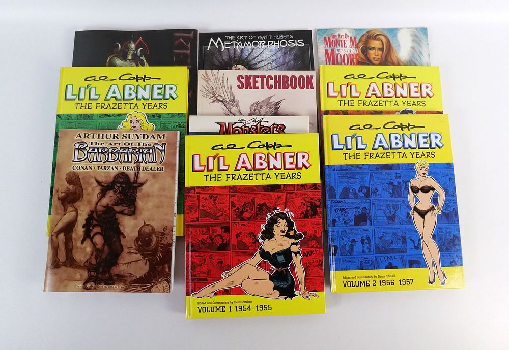 Lot 161: Lot of Comic Art Books