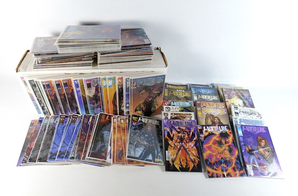 Lot 168: Long Box of Witchblade Comics