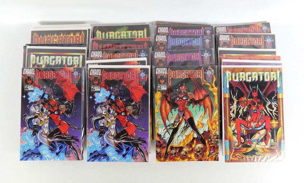 Lot 175: Lot of Purgatori Comics