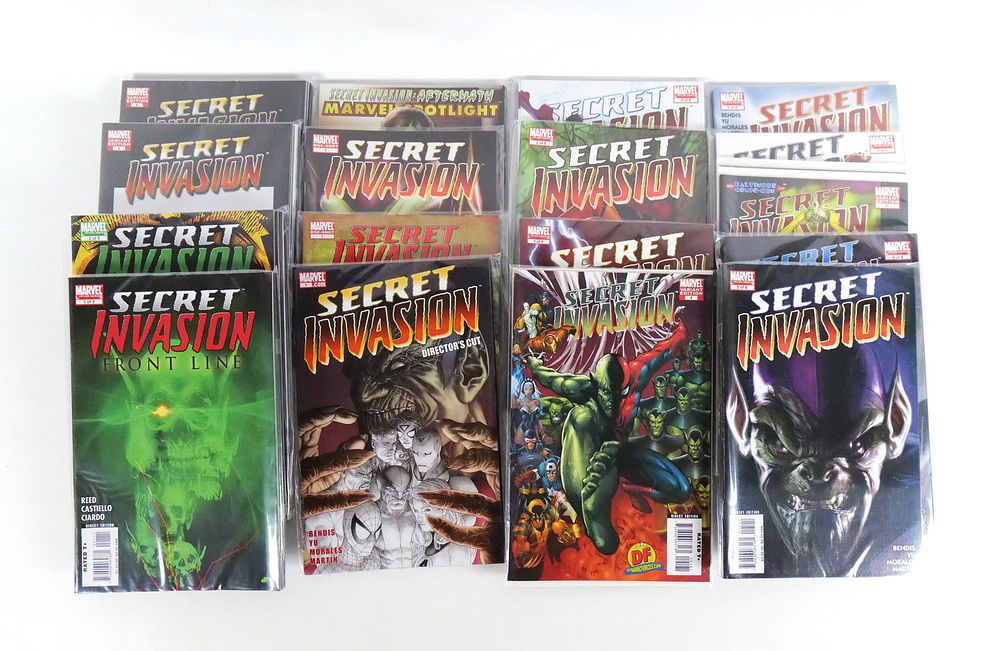 Lot 178: Lot of Marvel Secret Invasion Comics