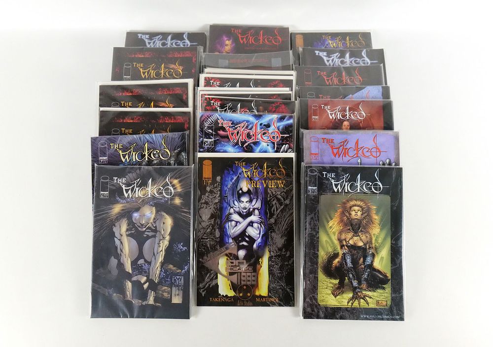 Lot 185: Lot of The Wicked Comics