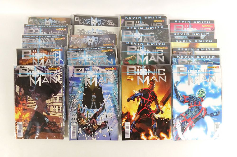 Lot 186: Lot of Bionic Man & Woman Comics