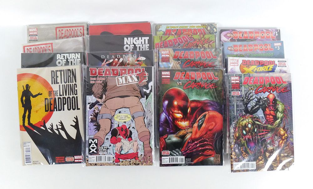 Lot 187: Lot of Deadpool Comics
