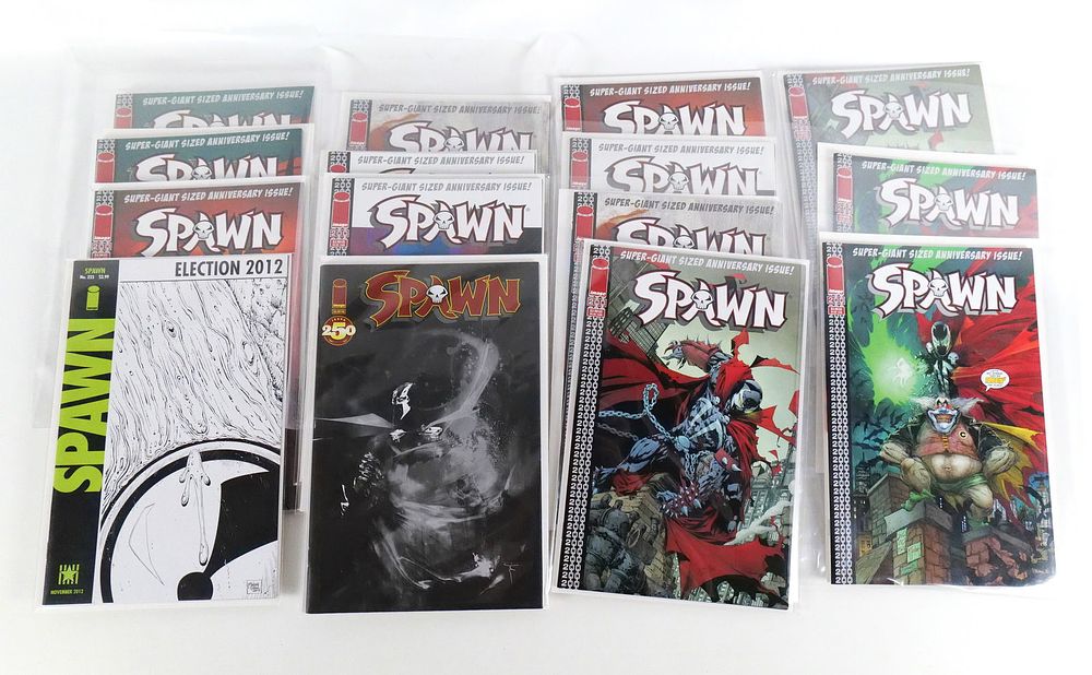 Lot 198: Lot of Spawn Variant Comics