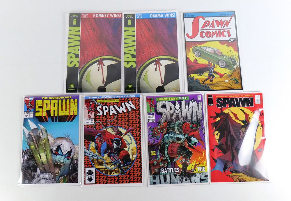 Lot 199: Run of Spawn Comics - Issues #225-230
