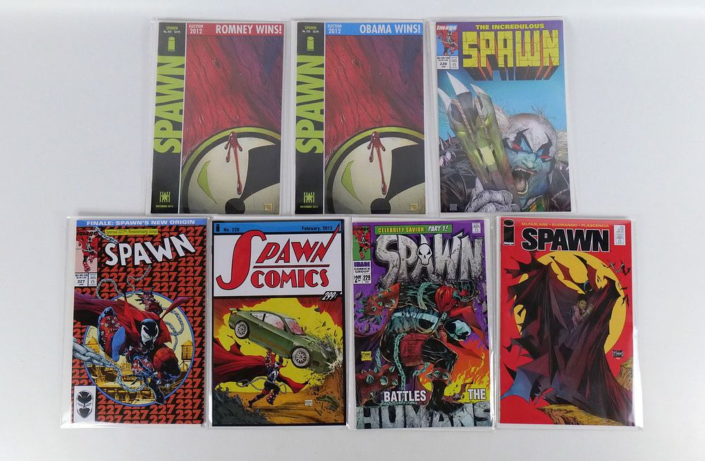 Lot 200: Run of Spawn Comics - Issues #225-230