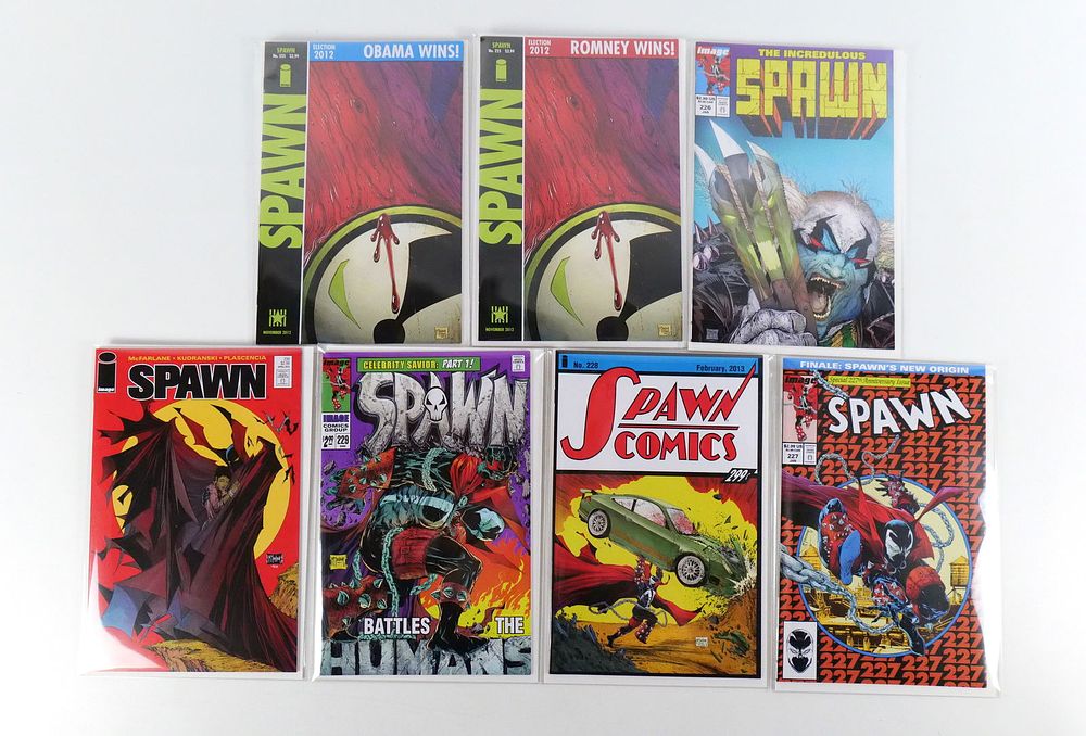 Lot 203: Run of Spawn Comics - Issues #225-230