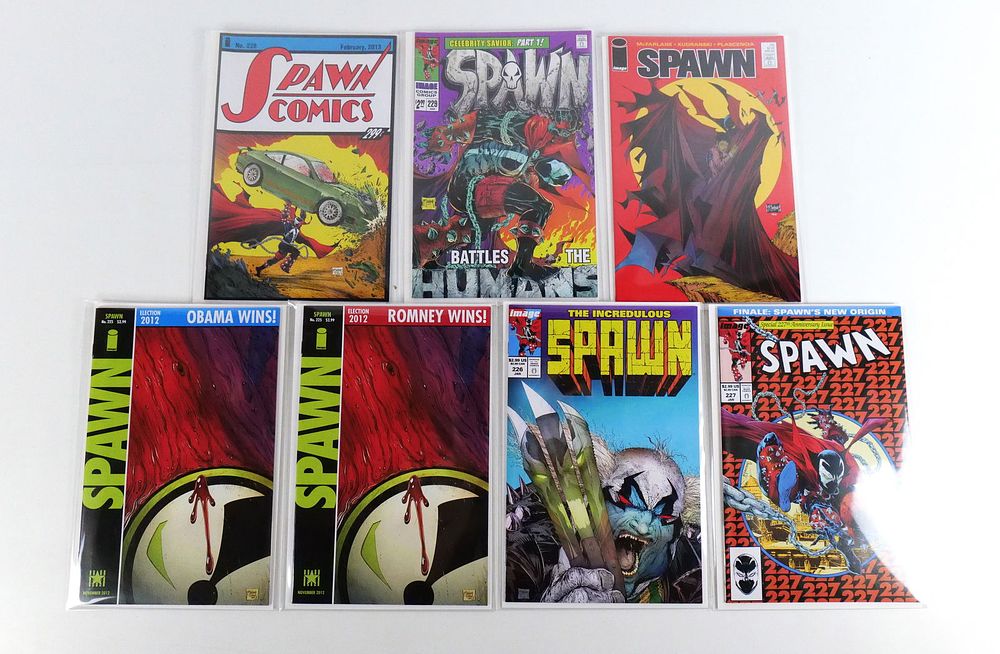 Lot 204: Run of Spawn Comics - Issues #225-230