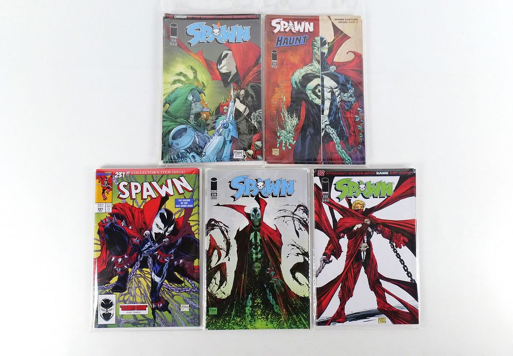 Lot 206: Run of Spawn Comics - Issues #231-235