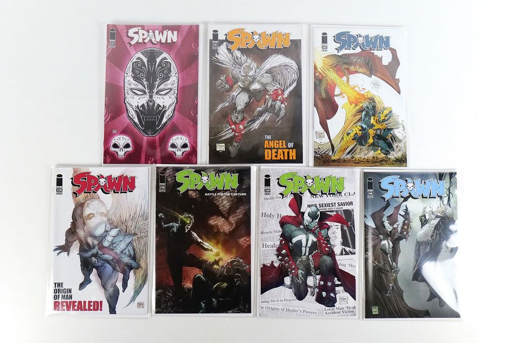 Lot 209: Run of Spawn Comics - Issues #236-242