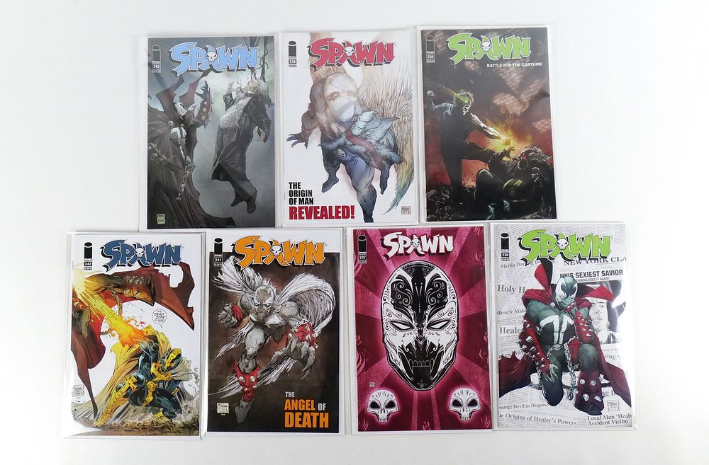 Lot 210: Run of Spawn Comics - Issues #236-242