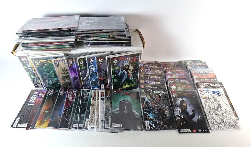 Lot 225: Long Box of The Darkness Comics