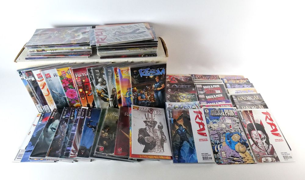 Lot 228: Long Box of Mixed Independent Comics