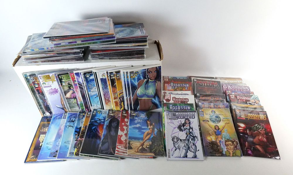 Lot 229: Long Box of Mixed Independent Comics