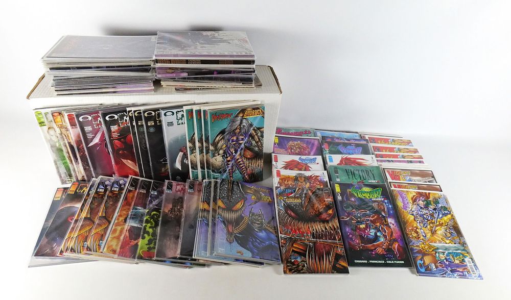 Lot 237: Long Box of Mixed Comics