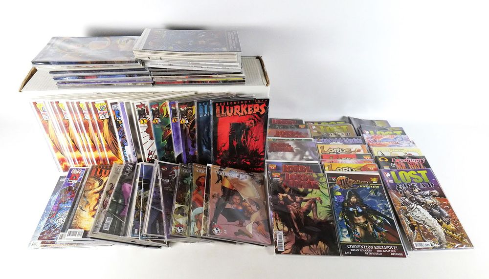 Lot 239: Long Box of Mixed Comics