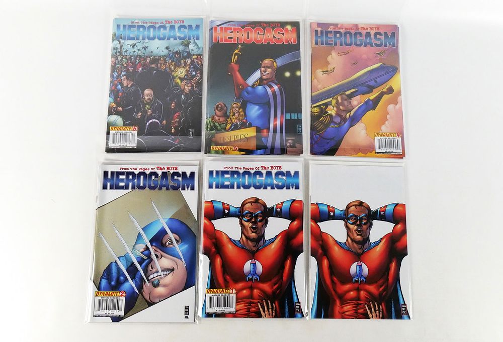 Lot 241: Lot of Herogasm (The Boys) Comics