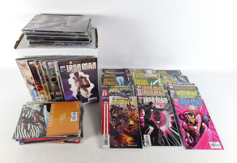 Lot 242: Short Box of Marvel Iron Man Comics