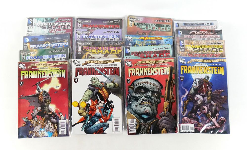 Lot 244: Lot of DC Frankenstein Comics