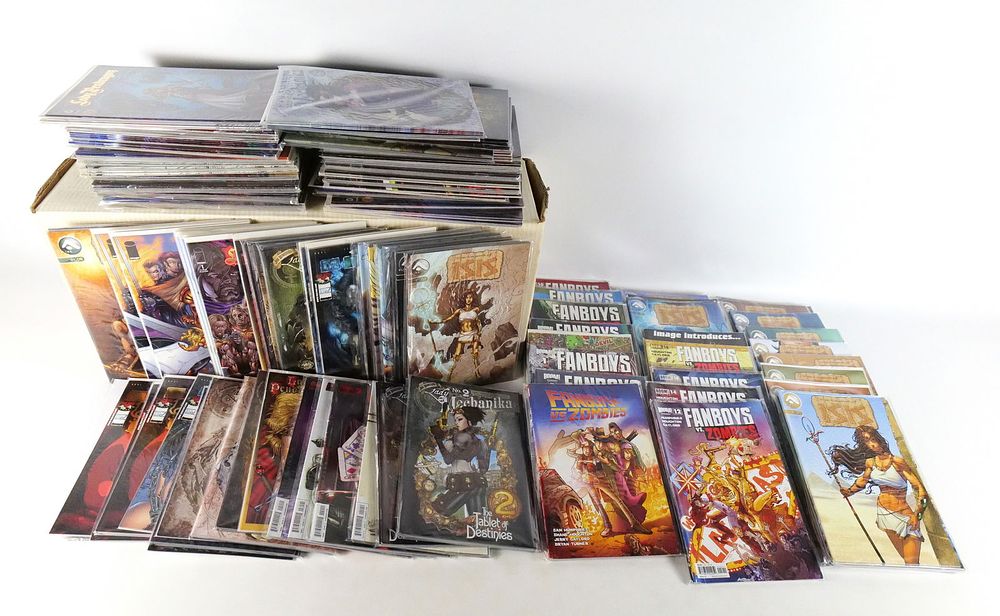 Lot 246: Long Box of Mixed Comics