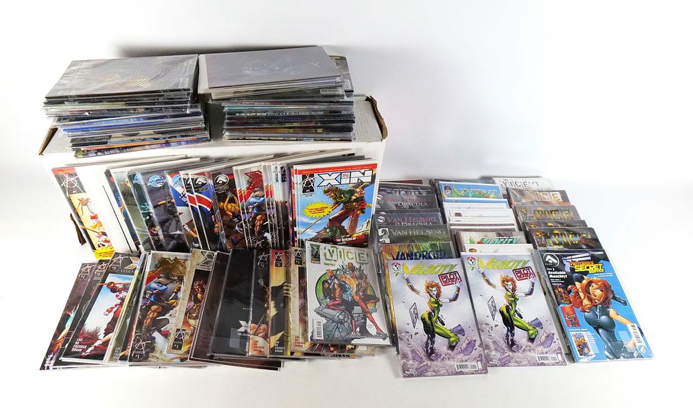 Lot 255: Long Box of Mixed Comics