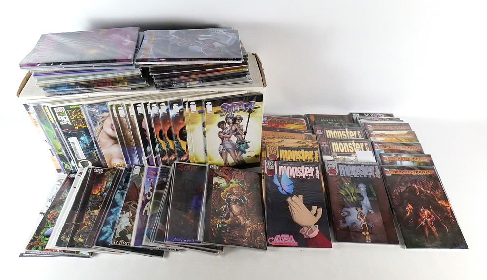Lot 266: Long Box of Mixed Independent Comics