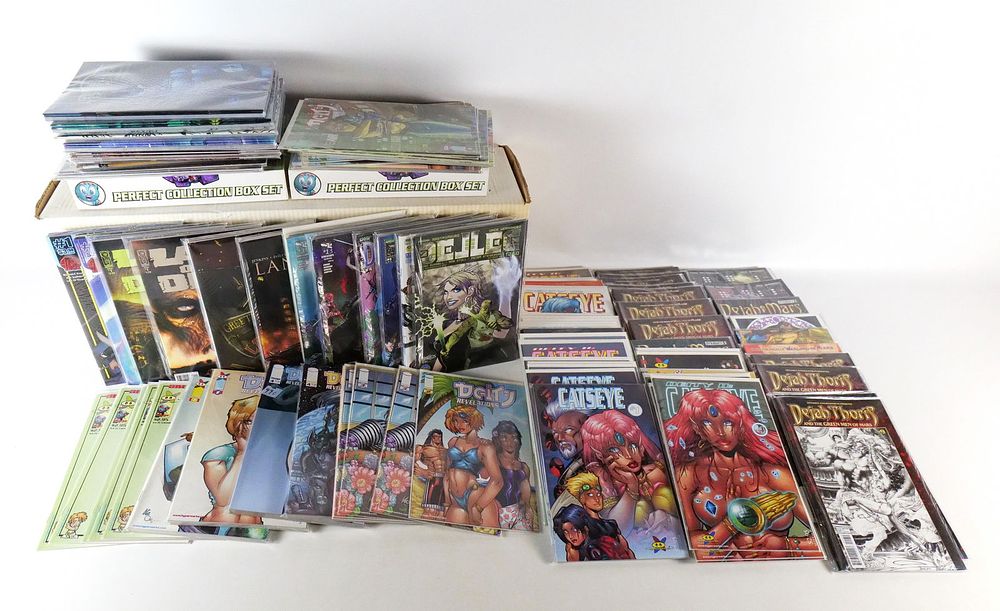 Lot 271: Long Box of Mixed Independent Comics