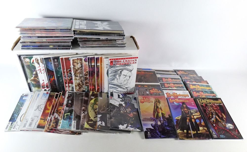 Lot 272: Long Box of Mixed Independent Comics