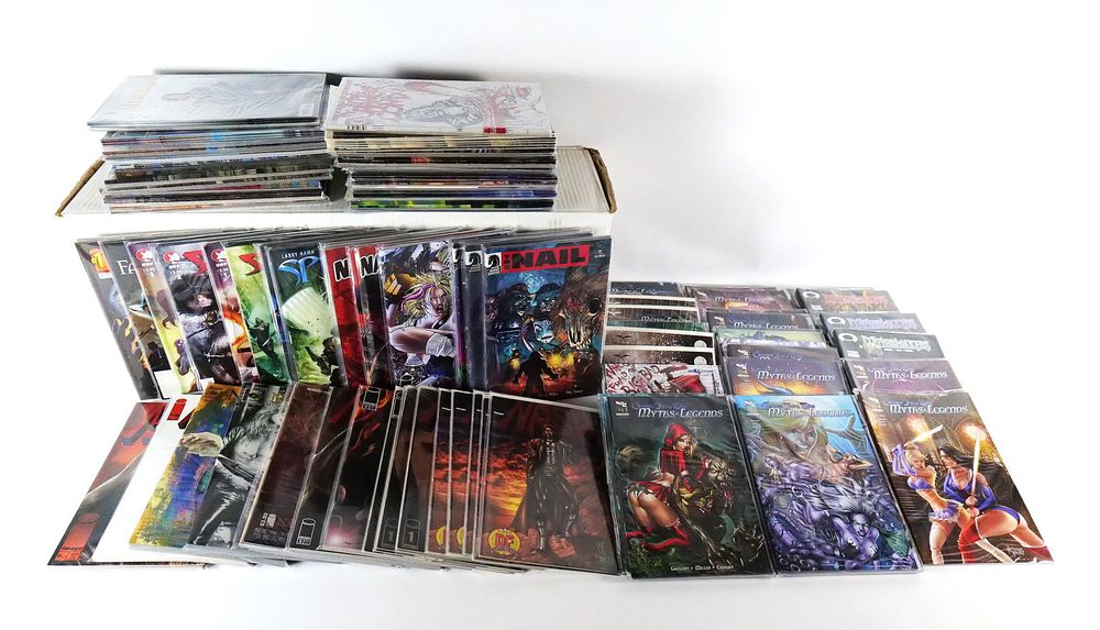 Lot 290: Long Box of Mixed Independent Comics