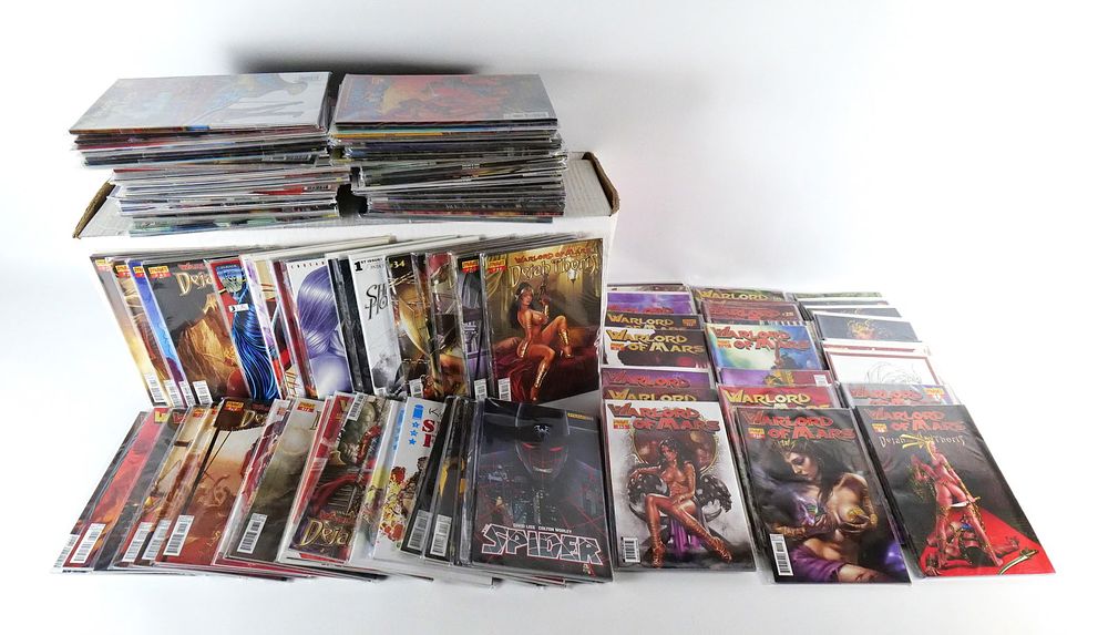 Lot 293: Long Box of Mixed Independent Comics