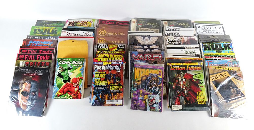 Lot 296: Magazine Box of Oversized Comics and Magazines