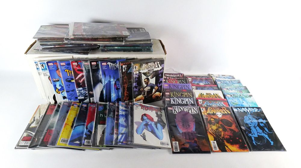 Lot 298: Long Box of Marvel Comics