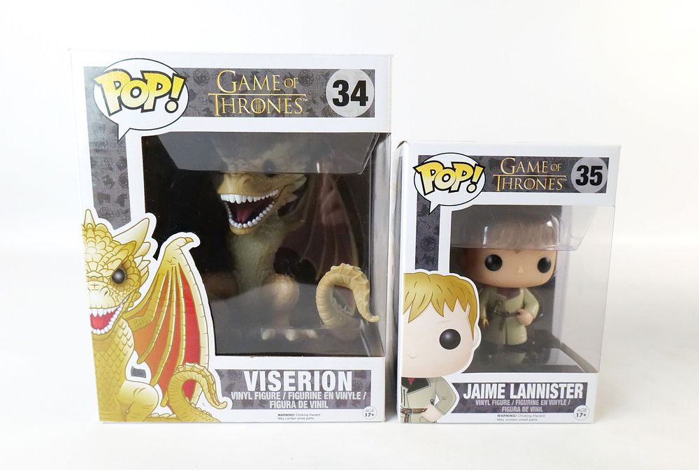 Lot 160: Lot of 2 Funko Game of Thrones Pops