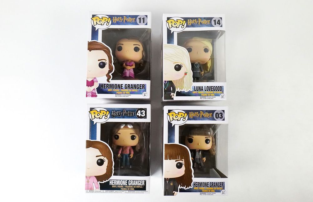 Lot 185: Lot of 4 Funko Harry Potter Pops