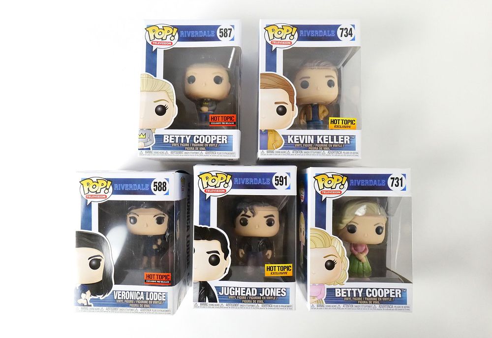 Lot 210: Lot of 5 Funko Riverdale Pops
