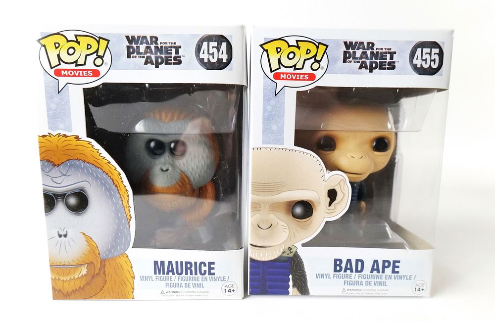 Lot 259: Lot of 2 War for the Planet of the Apes Pops